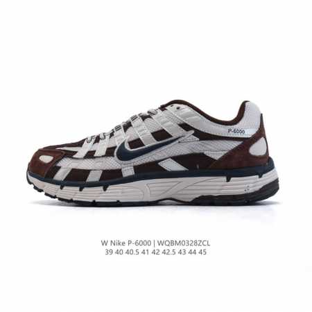 170 耐克(Nike)男子休闲运动鞋P-6000Premium 轻便舒适透气防滑缓震耐磨跑步鞋。P-6000 是一款植根于 2000 年代风格的混合款式，让人 - 点击图像关闭