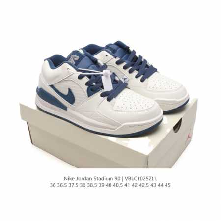 真标 耐克 Nike Air Jordan Stadium AJ90 潮流运动板鞋 aj90 FB2269-104 充满了对TinkerHathield 原创设 - 点击图像关闭