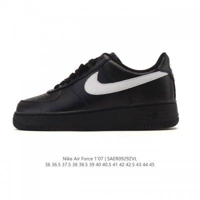 耐克 Nike Air Force 1 '07 空军一号含气垫 小白鞋 低帮百搭厚底增高休闲运动板鞋。柔软、弹性十足的缓震性能和出色的中底设计，横跨复古与现代的