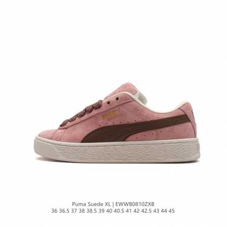 彪马puma Suede Xl 低帮复古轻便透气防滑减震休闲鞋 厚底增高运动板鞋。 尺码: 36-45含半码 货号：397255 04 编码：Ewwb0810Z - 点击图像关闭