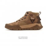 公司级 Cat卡特 新款马丁靴 潮鞋 厚底增高短靴 户外徒步运动鞋 时尚中帮靴子 真标公司卡特男士马丁靴 广东 历年经典热销款 新款牛皮革鞋面 轻便休闲鞋 耐磨