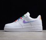 Air Force 1 `07 LV8 空军 低帮 白七彩镭射 CV1699-100 36 36.5 37.5 38 39 40 40.5 41 42 42.