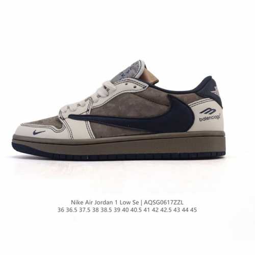 真标 耐克 Nike Air Jordan 1 Low Og Sp Military Blue Aj1乔1倒勾 2025年新款 蛇年新款 低帮篮球鞋 Aj1 乔
