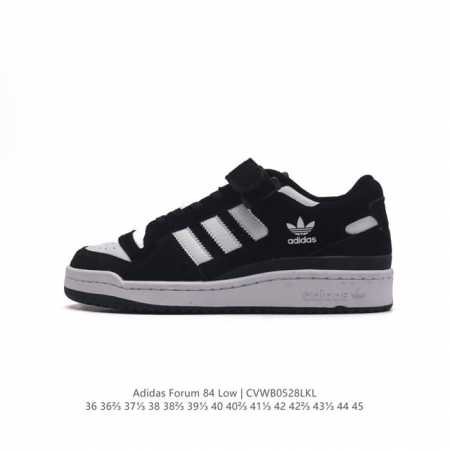 特价 Adidas 阿迪达斯 Forum 84 Low Shoes 饰有摩登细节的forum 经典板鞋运动鞋休闲篮球运动鞋。当adidas Forum篮球鞋初次 - 点击图像关闭