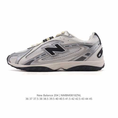 新品 新百伦 2025年新款 New Balance 204L 2025年夏季登场：复古薄底鞋重塑都市运动美学时尚运动跑步鞋，以复古薄底设计与室内足球鞋灵感，打