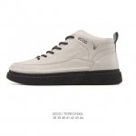 公司级 Ecco爱步 新款 小红书爆款 百搭休闲款板鞋 精选鞋面走线工整 清晰质感 原单品质 采用Ecco家族工艺 高端时尚 简约大气 防滑舒适 时尚运动鞋中帮