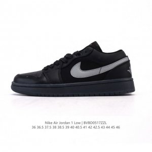 耐克 乔丹Air Jordan 1 Low Aj1 乔1 乔丹1代Aj1 低帮复古文化休闲运动篮球鞋 从1985 年面世的元年款汲取设计灵感 采用简洁大方的经典