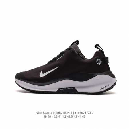公司级 耐克 Nike Infinity Run 4 Gore-Tex 男子防水公路跑步鞋 厚底增高百搭老爹运动鞋。Nike Reactx 泡绵提供高出 Nik - 点击图像关闭