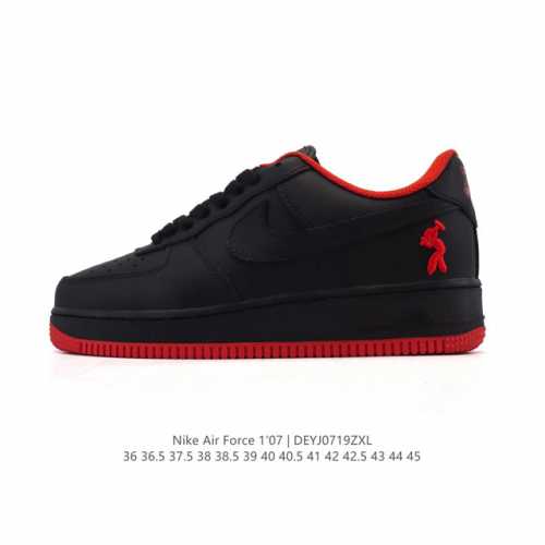 耐克 Nike Air Force 1 '07 Low 空军一号含气垫 小白鞋 2025年 蛇年新款 低帮百搭厚底增高休闲运动板鞋。柔软、弹性十足的缓震性能和出