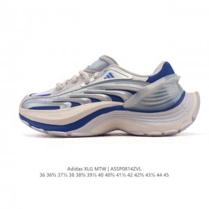 公司级 阿迪达斯 Adidas Xlg Mtw系列 舒适 织物防滑耐磨 低帮跑步鞋 男女同款休闲跑步鞋限定配色 设计感炸裂，巴黎世家最强平替#阿迪达斯Fos系列