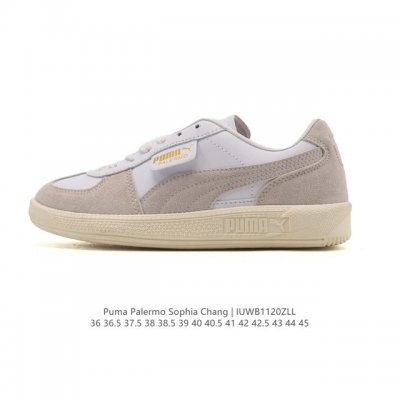 彪马puma palermo Og 防滑耐磨低帮德训板鞋 男女运动鞋，Army Trainer Og休闲鞋沿用德训鞋经典外观 鞋身和鞋舌分别添加了品牌标志性 L