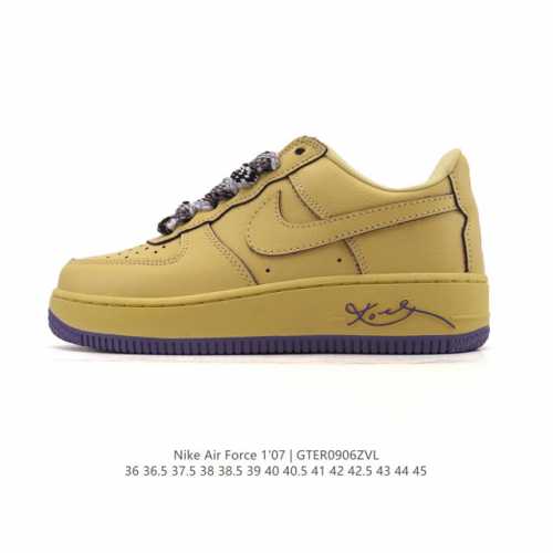 公司级 Af1耐克 Nike Air Force 1 ‘07 Low 空军一号 厚底增高百搭运动板鞋 原楦头原纸板 打造纯正空军版型，专注外贸渠道 全掌内置蜂窝