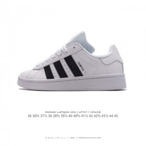 二层皮 Adidas阿迪达斯.三叶草CAMPUS 00s 面包鞋复古休闲板鞋。千禧回潮！adidas Campus 00s 经典再现！面包化的campus鞋款在