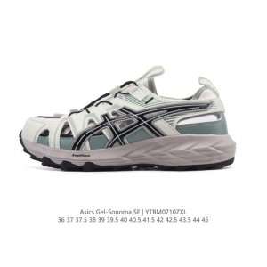 亚瑟士 Asics Gel-Sonoma Cn 轻盈舒适耐磨透气 低帮 洞洞鞋 凉鞋 复古缓震越野运动鞋1012B584-021 硬核户外党必入的3大理由 “踩