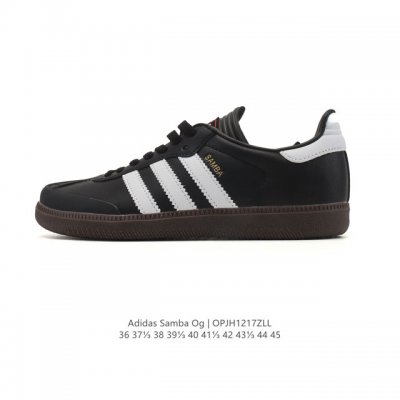阿迪达斯 德训鞋 Adidas Originals Samba Og Shoes 经典运动鞋小白鞋 T头鞋 男女士板鞋 彰显休闲摩登风情的时尚经典鞋。它诞生于5