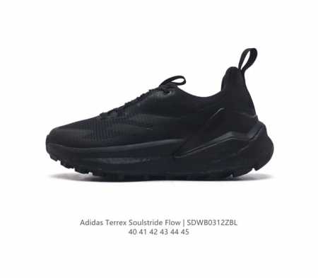 Adidas Terrex官方男鞋soulstride Flow跑步鞋户外运动鞋越野跑鞋 Soulstride Flow 它是terrex专为长距离越野推出的首 - 点击图像关闭