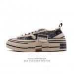 公司级 吴建豪个人新锐品牌Xvessel G.O.p Mule Slip On 重工解构厚底软木运动鞋 百搭乞丐风增高帆布面板鞋休闲男女鞋 包头运动拖鞋，古法手