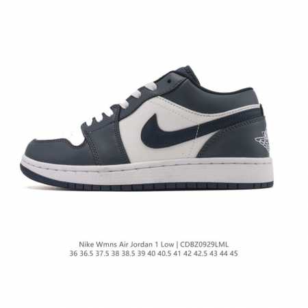 耐克 乔丹Air Jordan 1 Low Aj1 乔1 乔丹1代Aj1 低帮复古文化休闲运动篮球鞋。该鞋款从 1985 年元年款汲取设计灵感，焕新演绎简约经典 - 点击图像关闭
