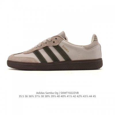 阿迪达斯 德训鞋 Adidas Originals Samba Og Shoes 经典运动鞋小白鞋 T头鞋 男女鞋 彰显休闲摩登风情的时尚经典鞋。它诞生于50年