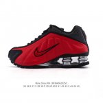 新品 耐克 Nike Shox R4 科技感运动鞋。金属质感鞋面 + 超大气柱 球鞋！Nike Shox R4上脚超炫酷Nike Shox R4十年经典鞋款，复