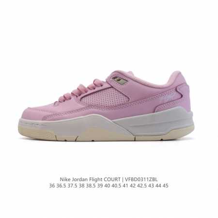 200 【新品公司级】耐克 Nike 乔丹 Jordan Flight Court 时尚休闲 防滑耐磨 低帮运动鞋 复古篮球鞋 男女同款 Jordan「新鞋型」 - 点击图像关闭