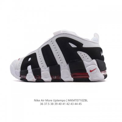 公司级 耐克 Nike Air More Uptempo '96 皮蓬全掌气垫男女子运动鞋厚底增高缓震慢跑鞋。续写 20 世纪 80 年代和 90 年代篮球运动