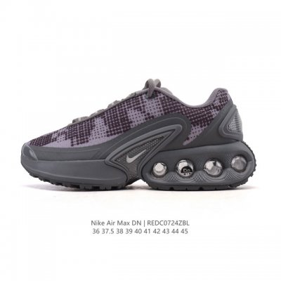 公司级 全新Nike Air Max Dn 运动鞋 时尚跑步鞋，豆荚造型气垫吸睛！鞋面采用织物材质打造，提供舒适的穿着体验。这款鞋不仅具有时尚的外观，还融合了许