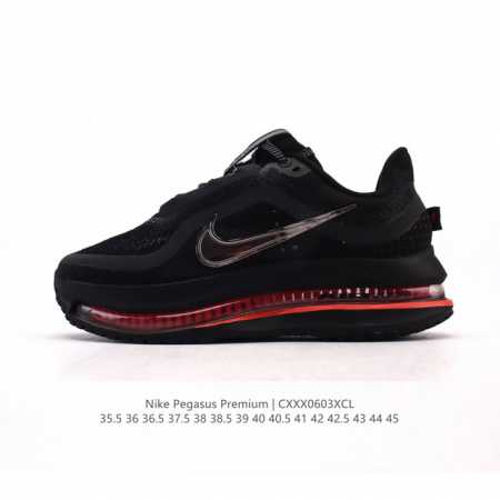 新品公司级 耐克 Nike Pegasus Premium Airscape 舒适百搭减震防滑耐磨透气 低帮跑步鞋 Pegasus Premium 飞马王！搭载 - 点击图像关闭