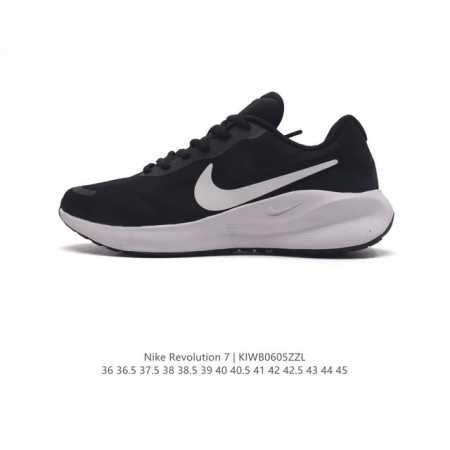 耐克 Nike Revolution 7 Wide 公路跑步鞋 宽版 厚底增高老爹鞋透气网面运动鞋。采用柔软缓震设计，具有出色支撑力，为你开启跑步新境界。这款公 - 点击图像关闭