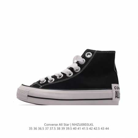 converse All Star 高帮男女鞋厚底增高 一星匡威全明星复古 休闲运动硫化百搭板鞋 经典帆布鞋学院风学生鞋 这个系列是匡威最古老的系列了。是匡威品 - 点击图像关闭