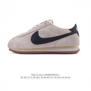Nike Classic Cortez Nylon 耐克阿甘鞋男女子运动鞋。秉承元年款经典风格，糅合防水鞋面设计，令双足保持干爽舒适。防水锦纶鞋面强势抵御风雨侵