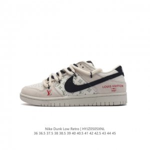 Nike Sb Dunk Low Lv联名 纯原大厂出品 极力推荐 原装头层材料 独家版型蒸餾加工 帶來的是更好的视觉和脚感体验 大厂纯原品质出货 清洁度 电绣