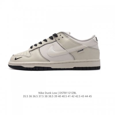 耐克nike Dunk Low 板鞋 Sb系列经典百搭休闲运动板鞋加厚鞋舌的填充，使舒适性大大提升，同时也更方便穿脱中底部分则加入了脚感柔软舒适zoomair气