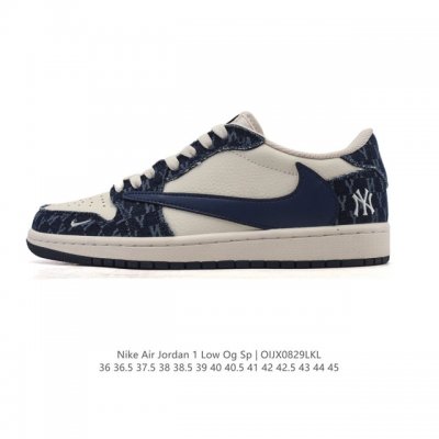 特价 耐克 Nike Air Jordan 1 Low Og Sp Military Blue Aj1乔1倒勾 2025年新款 蛇年新款 低帮篮球鞋 Aj1 乔