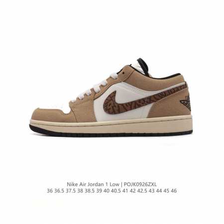 耐克 乔丹air Jordan 1 Low Aj1 乔1 乔丹1代aj1 低帮复古文化休闲运动篮球鞋。从1985 年面世的元年款汲取设计灵感，采用简洁大方的经典 - 点击图像关闭