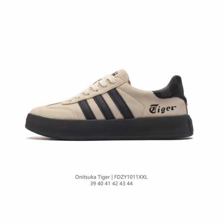 公司级onitsuka Tiger鬼塚虎 复古运动男鞋 防滑耐磨平衡轻便 低帮生活休闲板鞋 德训鞋 尺码: 39-44 编码：Fdzy1011 - 点击图像关闭