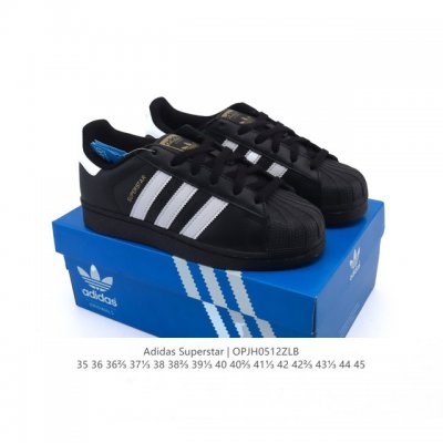 公司级 头层皮 阿迪达斯 Adidas Superstar 2025年新款鞋子 蛇年新款 经典贝壳头系列 新款休闲板鞋潮流男女士运动鞋 。鞋面柔软皮革拼接材质
