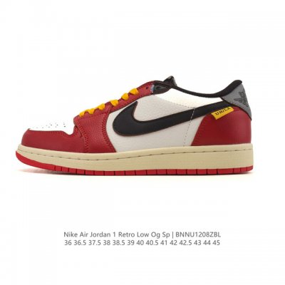 公司级 耐克 乔丹Air Jordan 1 Low Aj1 乔1 乔丹1代Aj1 低帮复古文化休闲运动篮球鞋。该鞋款从 1985 年元年款汲取设计灵感，焕新演绎