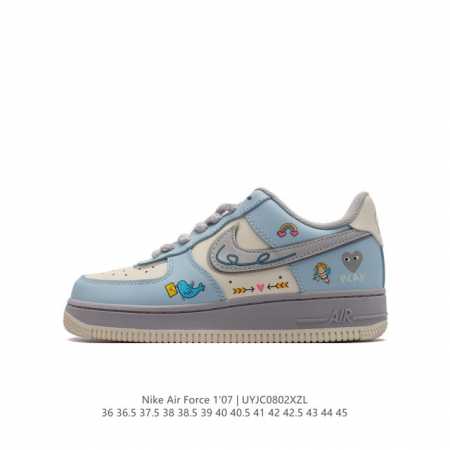 公司级 Af1耐克 Nike Air Force 1 ‘07 Low 空军一号 厚底增高百搭运动板鞋 原楦头原纸板 打造纯正空军版型，专注外贸渠道 全掌内置蜂窝 - 点击图像关闭