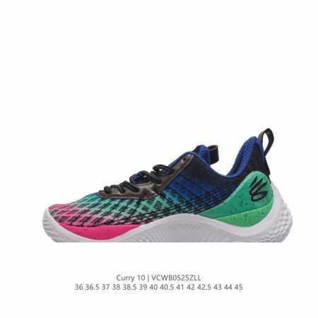 特价 Under Armour Curry 10 安德玛库里10代 实战篮球鞋 #搭载原装hovr缓震大底，配备安德玛原装面料科技 原档案编织数据 纹路 。 货 - 点击图像关闭