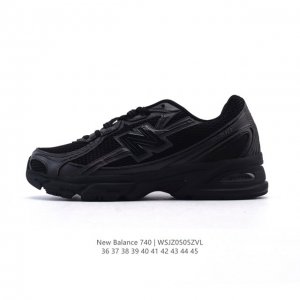 new Balance Mr740 Nb新百伦系列复古老爹风休闲运动慢跑鞋。采用轻质牛剖革拼接透气网眼衬垫织物鞋面材质 T-Beam大底提供足步弓支撑 保持步态