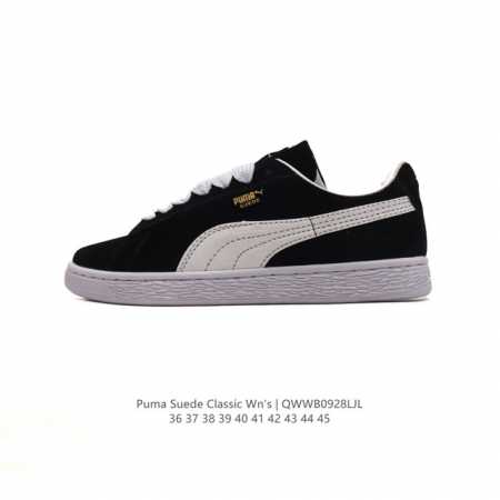彪马 Puma Basket Classic 男女士休闲运动板鞋。Puma Basket以puma Suede为设计原型,1971年以篮球鞋为设计概念,以扎实的 - 点击图像关闭