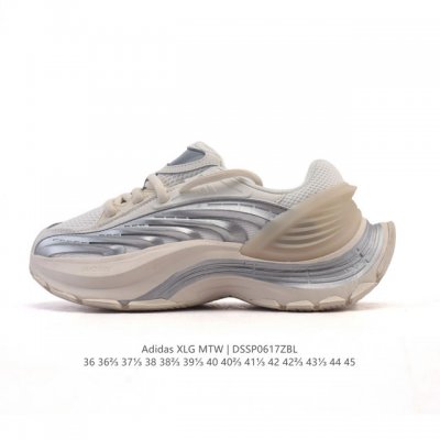 公司级 阿迪达斯 Adidas Xlg Mtw系列 舒适 织物防滑耐磨 低帮跑步鞋 男女同款休闲跑步鞋限定配色 设计感炸裂，巴黎世家最强平替#阿迪达斯Fos系列