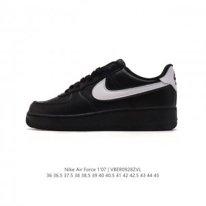 耐克 Nike Air Force 1 '07 Low 空军一号含气垫 小白鞋 低帮百搭厚底增高休闲运动板鞋。柔软、弹性十足的缓震性能和出色的中底设计，横跨复古
