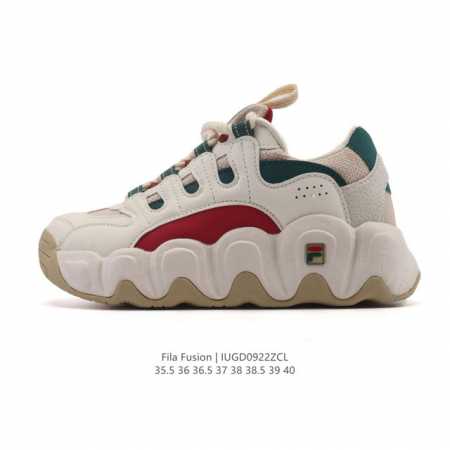 公司级 斐乐 女款老爹鞋 Fila Fusion 厚底增高百搭运动鞋 意大利百年经典运动品牌，网红单品 小红书推荐爆款 Fila斐乐新款小白鞋斐乐潮牌文化街头风 - 点击图像关闭