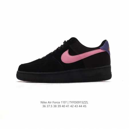 耐克 Nike Air Force 1 '07 Low 空军一号含气垫 低帮百搭厚底增高休闲运动板鞋 小白鞋 。柔软、弹性十足的缓震性能和出色的中底设计，横跨复 - 点击图像关闭