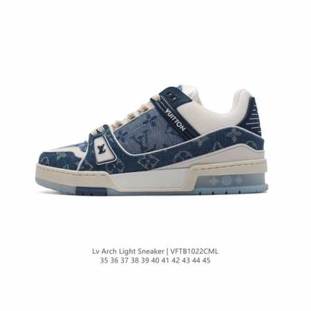 公司级 路易威登 Louis Vuitton LV路易威登板鞋 时尚运动鞋 潮厚底增高鞋 。舒适防滑底和百搭性霸屏整个时尚娱乐圈，细节调整完美主义！鞋面采用柔软 - 点击图像关闭
