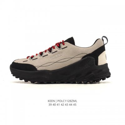 公司级 美国人气户外品牌-科恩Keen Jasper Rocks Sp贾斯珀都市系列复古低帮系带户外风露营徒步登山运动训练鞋 。原楦型开发纸版，采用固色翻毛皮鞋