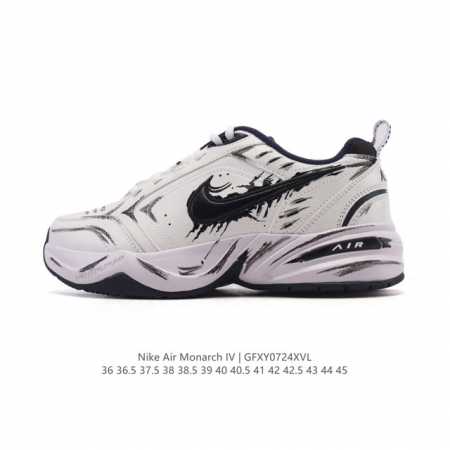 公司级 耐克 Nike Air Monarch Iv男女子训练鞋厚底老爹鞋休闲复古运动鞋。Nike Air Monarch Iv 运动鞋为你打造出众的训练装备， - 点击图像关闭