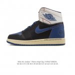 耐克 男女款运动板鞋 Nike Air Jordan 1 Retro High Og 乔丹一代Aj1 乔1 Aj1 篮球鞋复刻运动鞋。皮面高帮板鞋的设计灵感源自